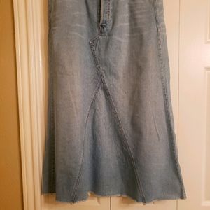 Rare vintage Levi's maxi skirt red tag